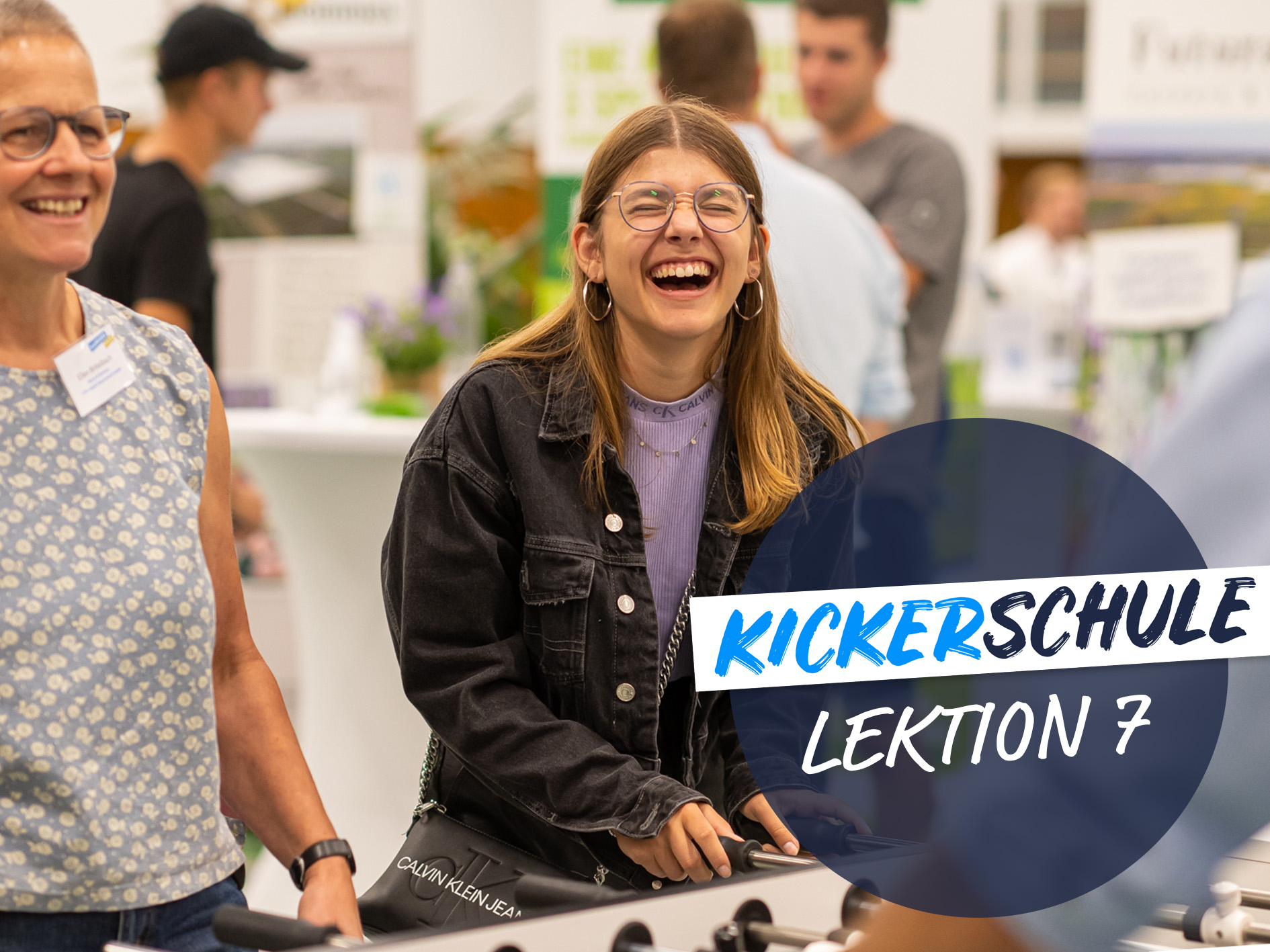 Kickerschule - Lektion 7: Ballannahme